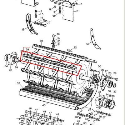 ЦЕПИ МОЛОТИЛКИ (ПАРА) ПРАВЫЕ New Holland 89838433-9838433