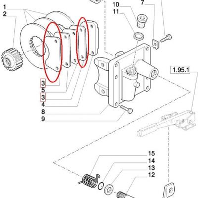 KLOCEK HAMULCOWY NEW HOLLAND CASE 5158941 - 5158120