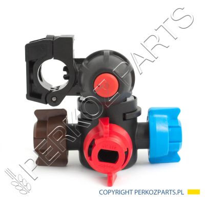 РАСПЫЛИТЕЛЬНАЯ ГОЛОВКА 4 ПОЗ. 1/2 " UNIA 0000-0000-000-04 — фото 2