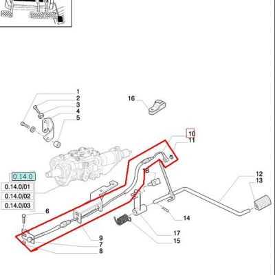 НОЖНОЙ ГАЗОВЫЙ ТРОС NEW HOLLAND CASE 87588812-5097710