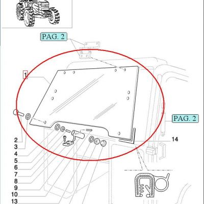 ВЕТРОВОЕ СТЕКЛО NEW HOLLAND CASE 82000488