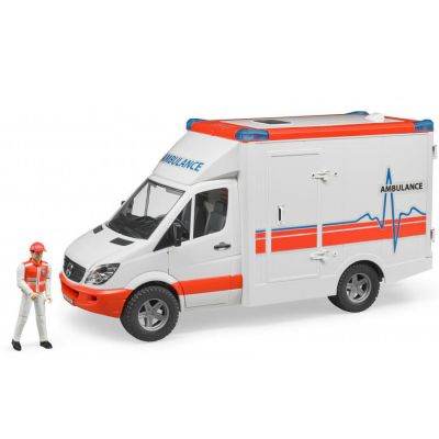 Скорая помощь MB Sprinter с водителем Bruder 02536