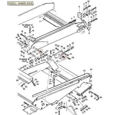 АМОРТИЗАТОР ПОДСЕТЕЙ ИЗ РЕЗИНЫ И МЕТАЛЛА NEW HOLLAND CASE 80442446-84459072 — фото 3