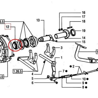 УПОРНЫЙ ПОДШИПНИК NEW HOLLAND CASE STEYR 87541562 - 87289219 - 5122028 - 87541561 - 87345759 — фото 6