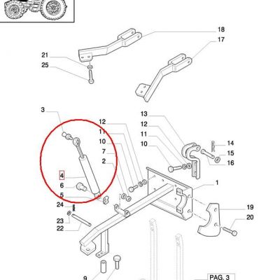 ГАЗОВЫЙ ПРИВОД КАПОТА 5166403