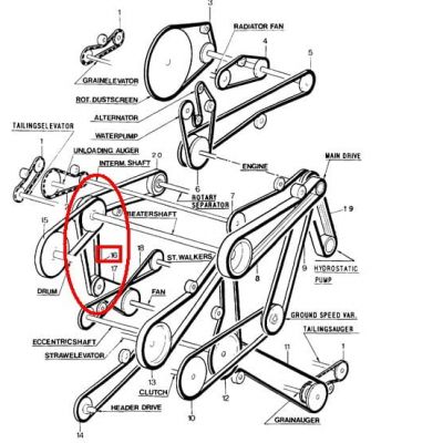 РЕМЕНЬ БЕССТУПЕНЧАТОЙ ТРАНСМИССИИ TC59 NEW HOLLAND 89515075-9515075