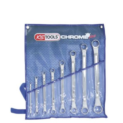 НАБОР ИЗ 8 ГАЕЧНЫХ КЛЮЧЕЙ KS TOOLS CHROME+