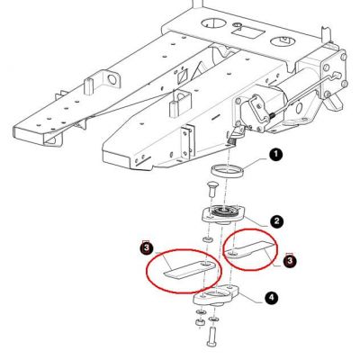 НОЖ ДЛЯ ИЗМЕЛЬЧЕНИЯ КУКУРУЗЫ NEW HOLLAND CASE 84976065-84340041 — фото 2