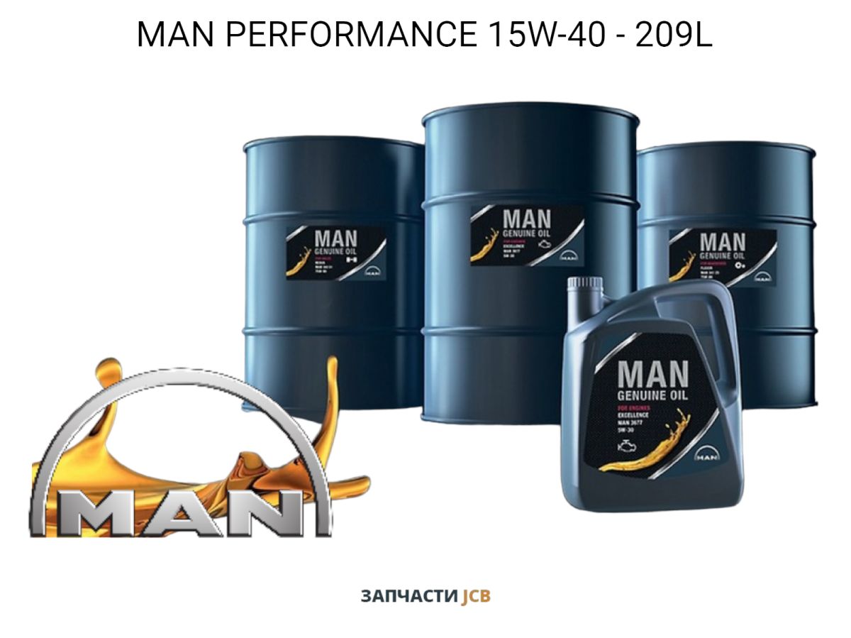 Масло моторное MAN PERFORMANCE 15W-40 - 209L