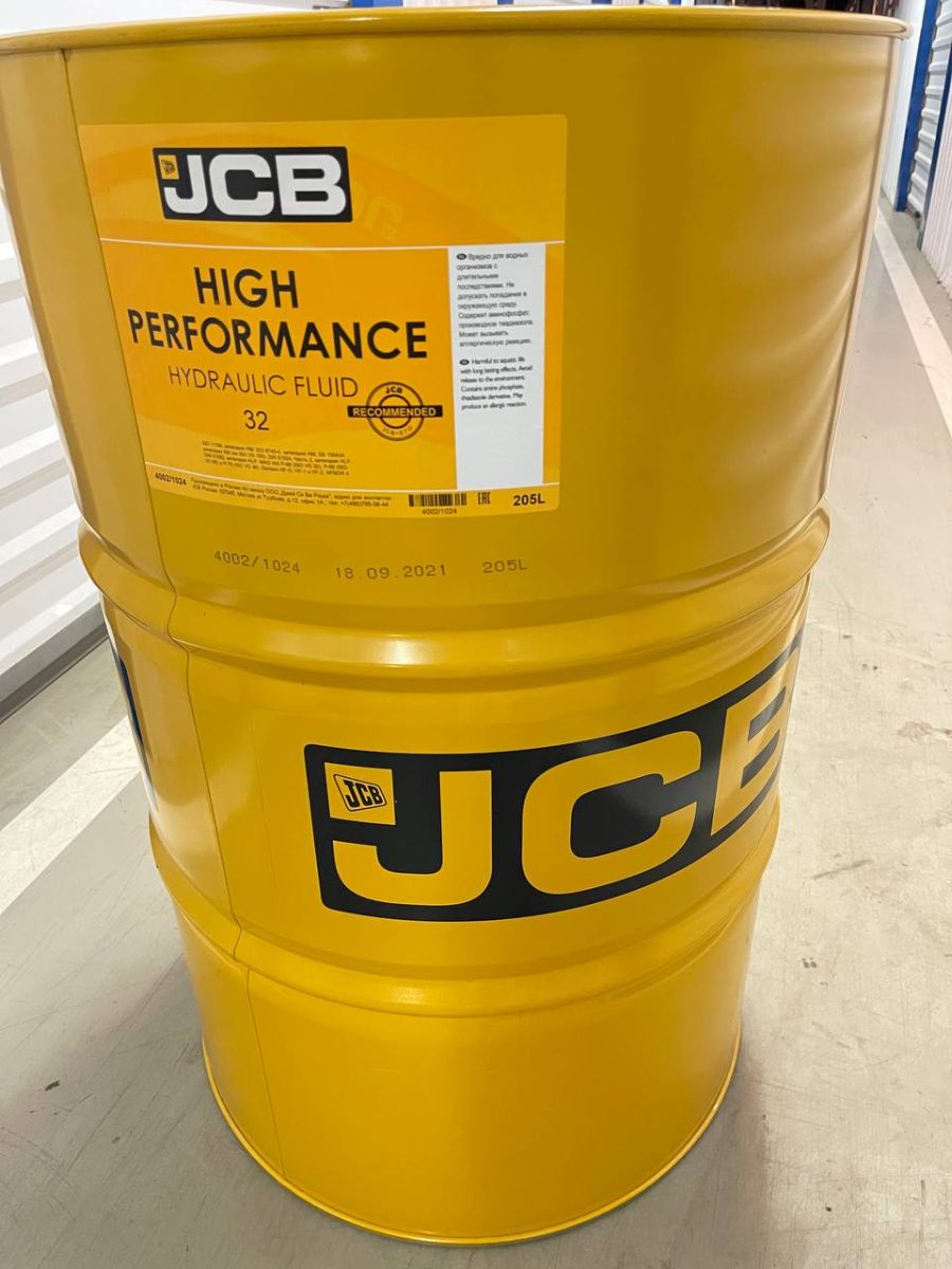 Гидравлическая жидкость JCB HIGH Performance HYDRAULIC FLUID 32 4002/1024