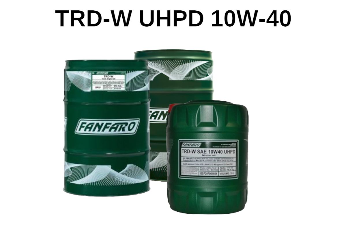 Моторное масло FANFARO TRD-W UHPD 10W-40 208L