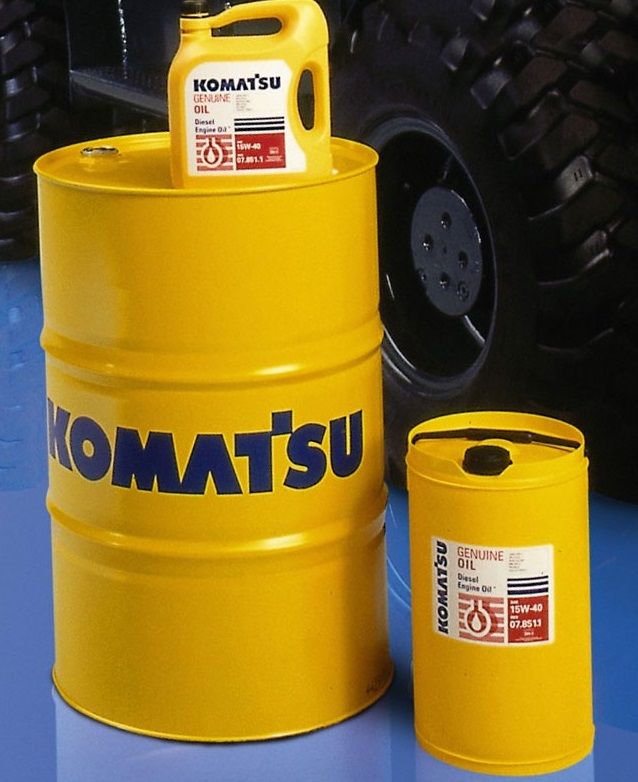 масло KOMATSU 10W40