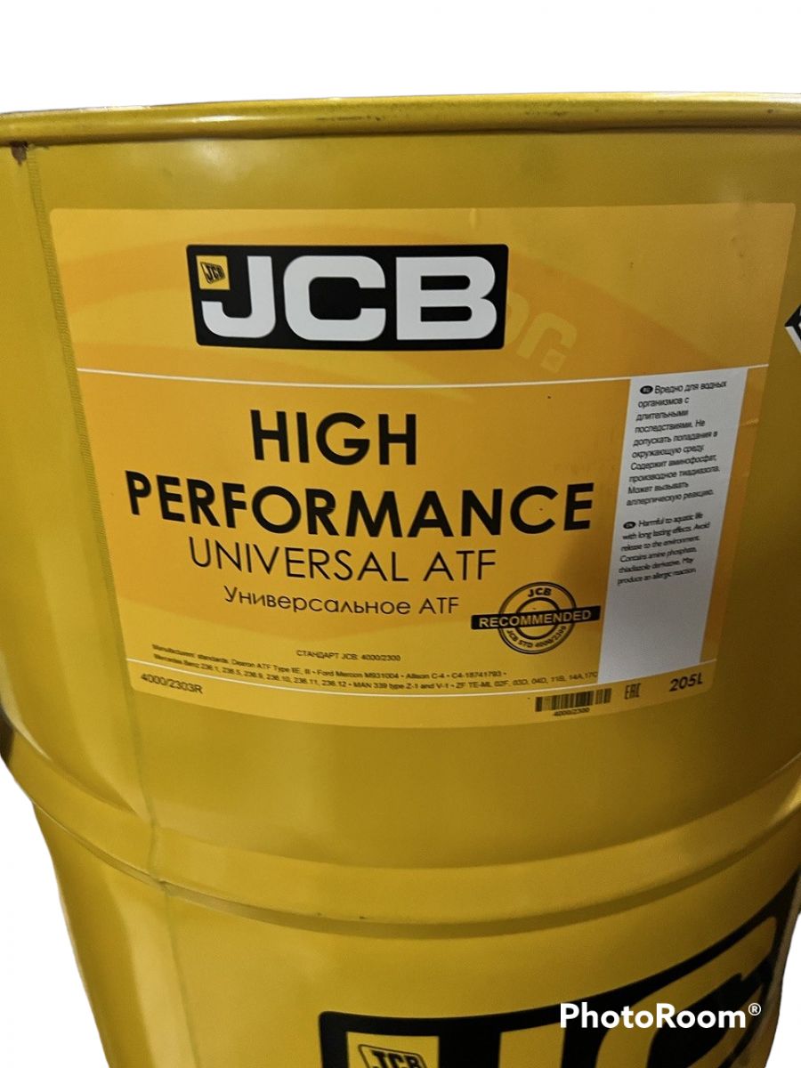 Масло JCB HIGH Performance Universal ATF