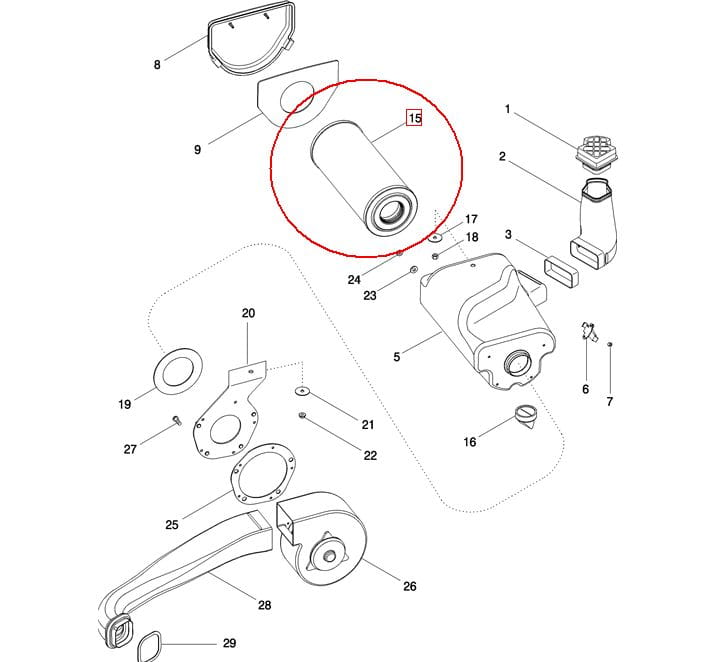 ФИЛЬТР КАБИННЫЙ NEW HOLLAND CASE 87684088 - 86994156 - 259288A1