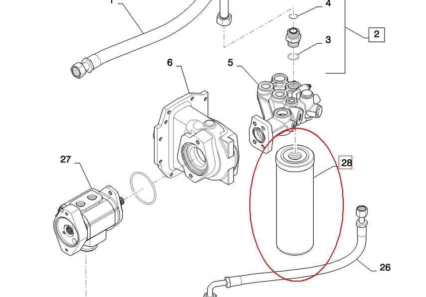 ФИЛЬТР ГИДРАВЛИЧЕСКИЙ NEW HOLLAND 84356072 - 51508555
