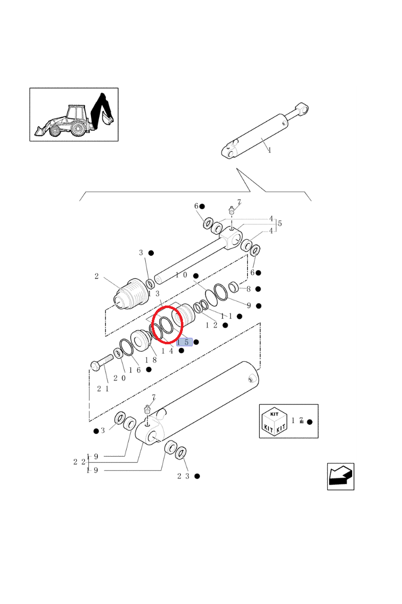 Расширитель CASE CNH 85800967