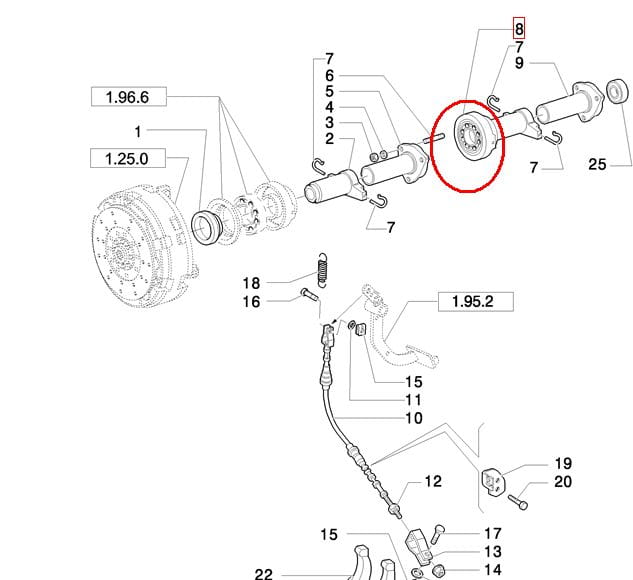 ВЫЖИМНЫЙ ПОДШИПНИК NEW HOLLAND CASE STEYR 5166287