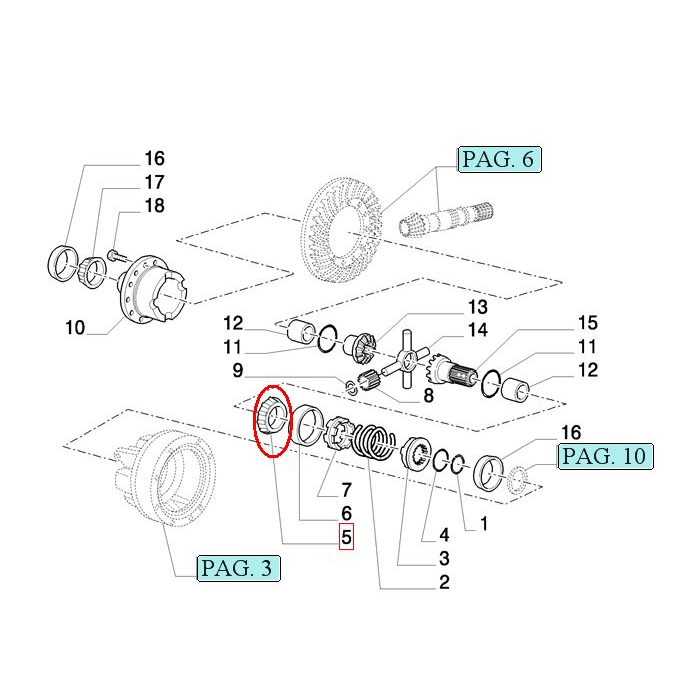 КОНИЧЕСКИЙ ПОДШИПНИК NEW HOLLAND CASE 1277343C1 - 957E4221 - 81803413 - 86505058 - 84072818