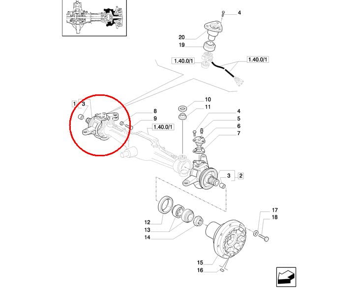 ПЕРЕКЛЮЧАТЕЛЬ ПРАВЫЙ NEW HOLLAND CASE STEYR 5171556