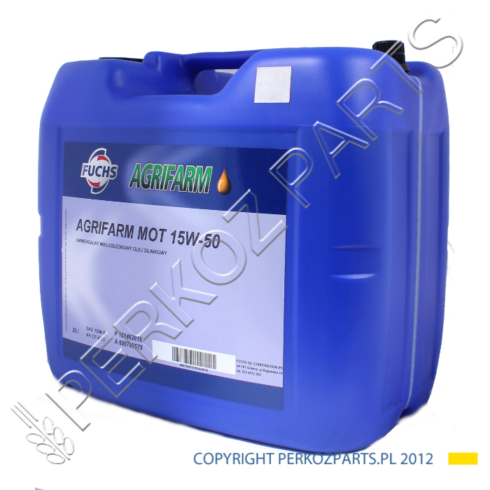 FUCHS AGRIFARM MOT OIL 15W50 BUBBLE 20л.