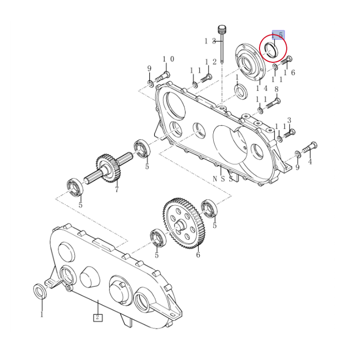 КРЫШКА NEW HOLLAND 84005692