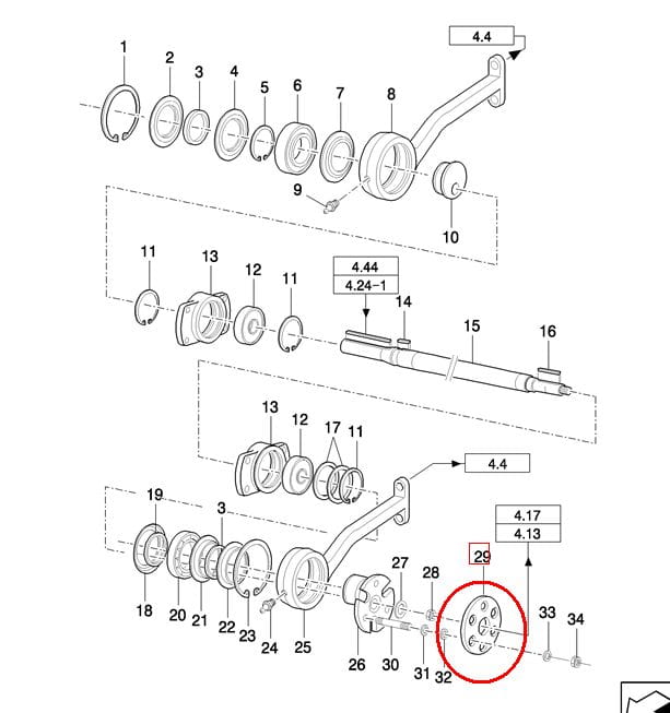 РЕЗИНОВАЯ МУФТА ДЛЯ SIT DRIVE NEW HOLLAND CASE 89515000 - 9515000