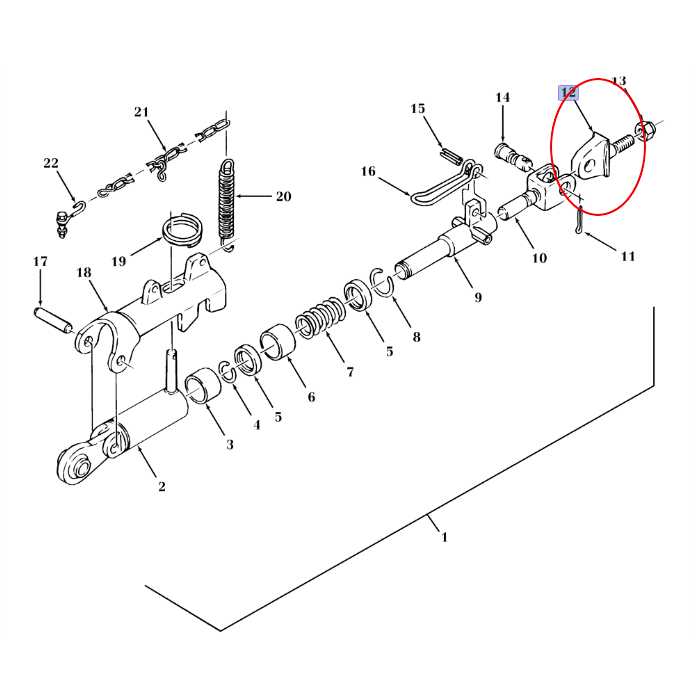 НИЖНЯЯ ТЯГА И ТЯГА NEW HOLLAND CNH 86010952 - 299686A1 - 2021780