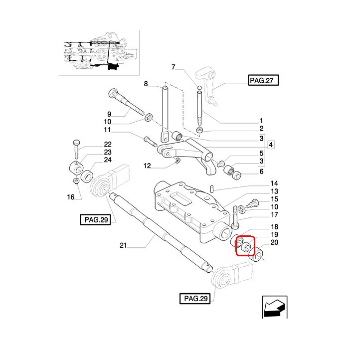 УПЛОТНЕНИЕ ГАЛЕРЕИ NEW HOLLAND CASE 5131746