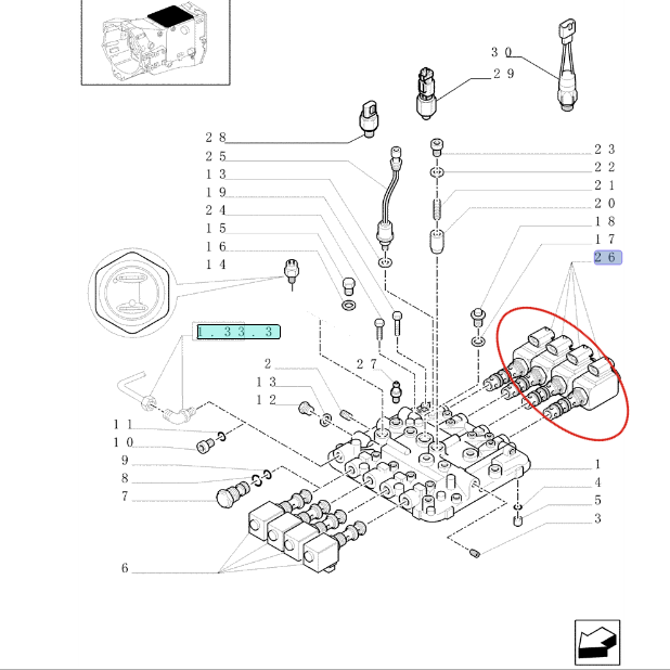 СОЛЕНОИД ТРАНСМИССИИ CNH 84148281