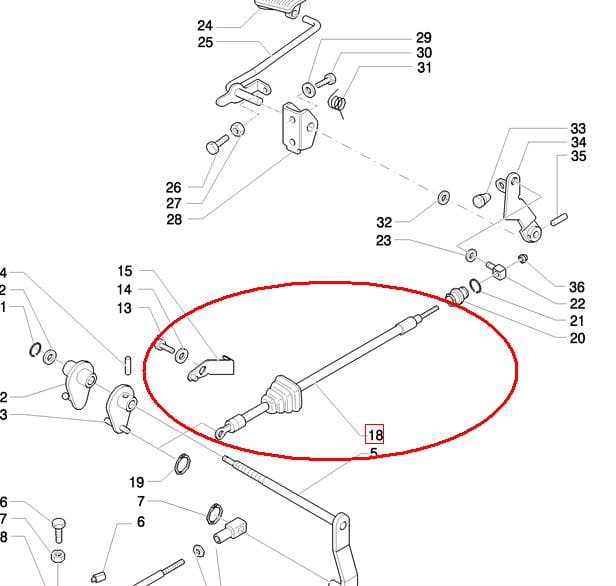 NEW HOLLAND CASE 47134192 АВТОМОБИЛЬНЫЙ ГАЗОВЫЙ КАБЕЛЬ