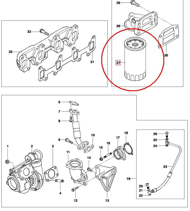 ФИЛЬТР ДВИГАТЕЛЯ NEW HOLLAND 84519155 - 505062