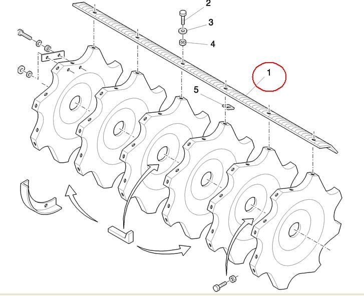 ПАРА РЕЗЬБОВЫХ НАКОНЕЧНИКОВ LH NEW HOLLAND CASE 84438638 - 89838438 - 9838438