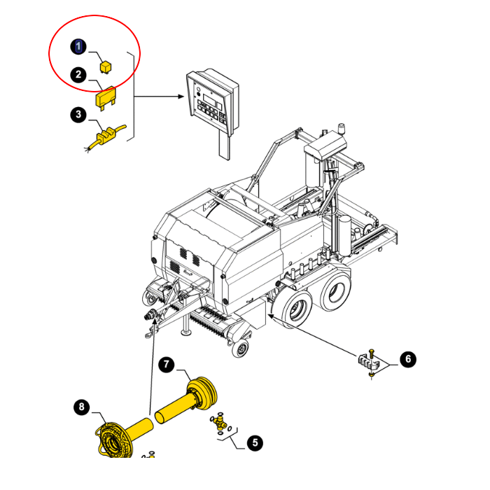 РЕЛЕ CNH 86529089