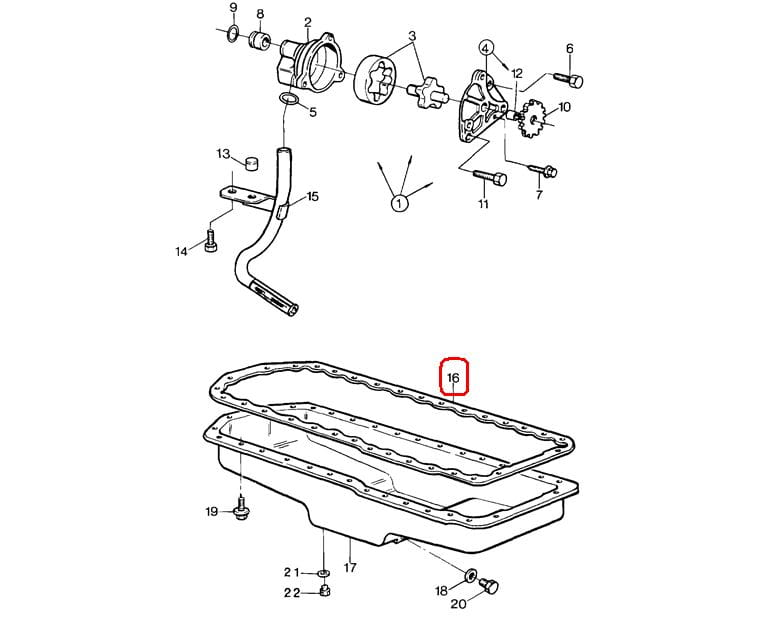 ПРОКЛАДКА МАСЛЯНОГО ПОДДОНА NEW HOLLAND CASE 81876942