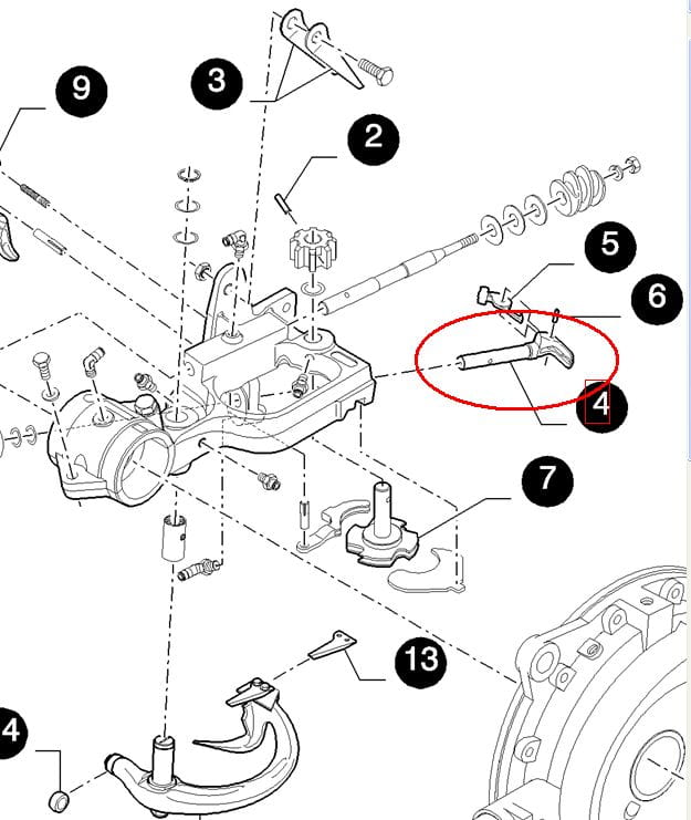 УЗЛОВОЧНЫЙ ПАЛЕЦ NEW HOLLAND 89838789 - 920018192 - 87645121