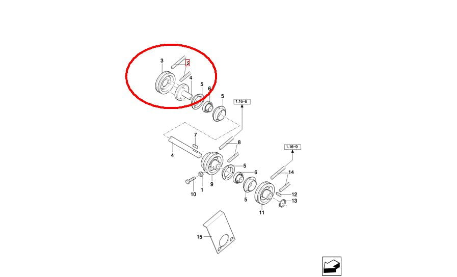 РЕМЕНЬ КОНДИЦИОНЕРА NEW HOLLAND 84007307