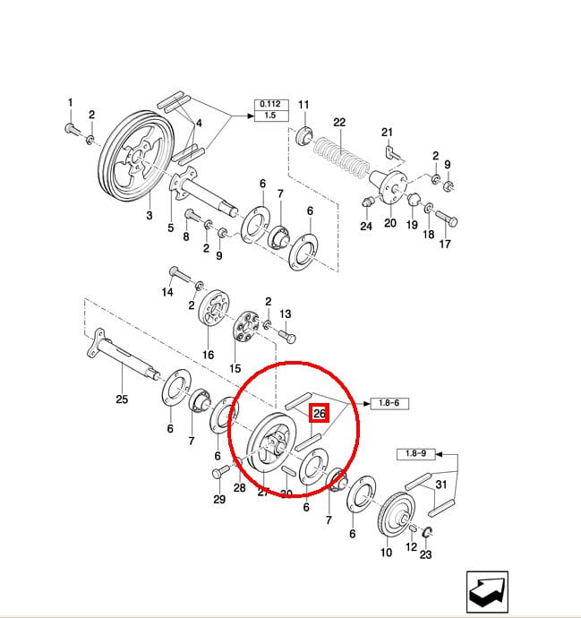 РЕМЕНЬ ДВИГАТЕЛЯ NEW HOLLAND CASE 84817630