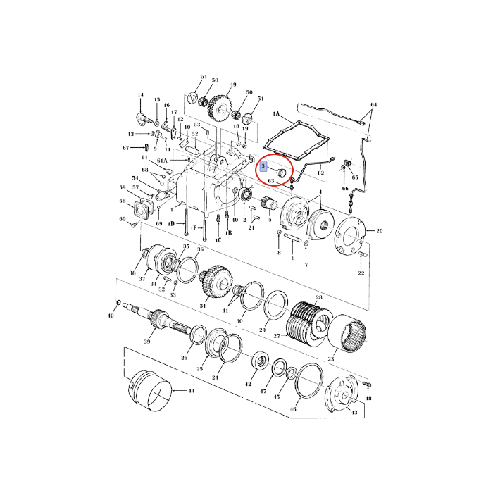 Прокладка New Holland 89626930 - 9626930