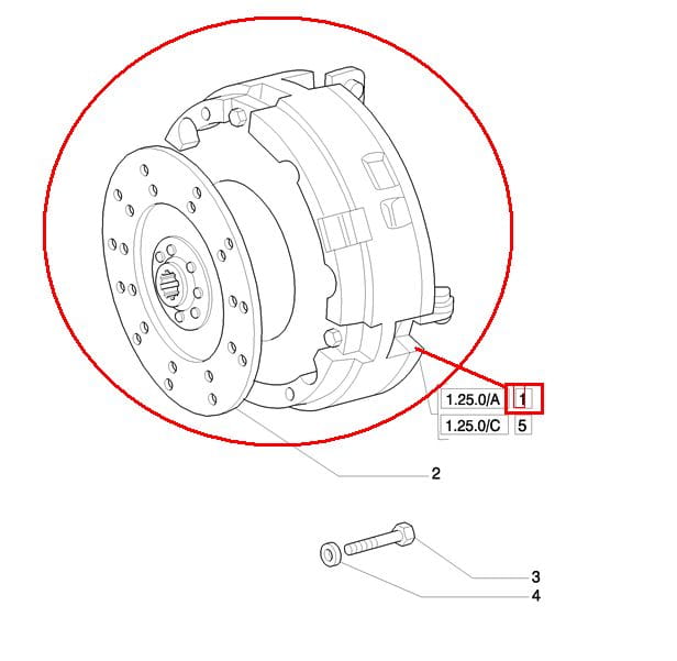 КОРПУС МУФТЫ ДВИГАТЕЛЯ NEW HOLLAND 5092787 - 47953621