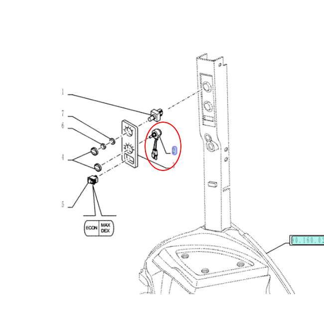 ПОТЕНЦИОМЕТР CNH 82037674