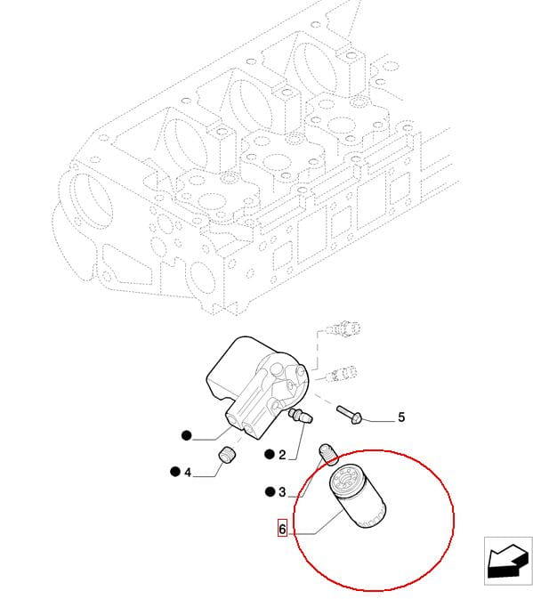 ТОПЛИВНЫЙ ФИЛЬТР NEW HOLLAND CASE STEYR 5801445628 - 84160468 - 84818744 - 1931108 - 47450037