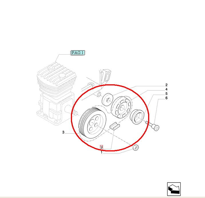 РЕМЕНЬ КОМПРЕССОРНЫЙ ДЛЯ NEW TYPE ТМ NEW HOLLAND CASE 82021010