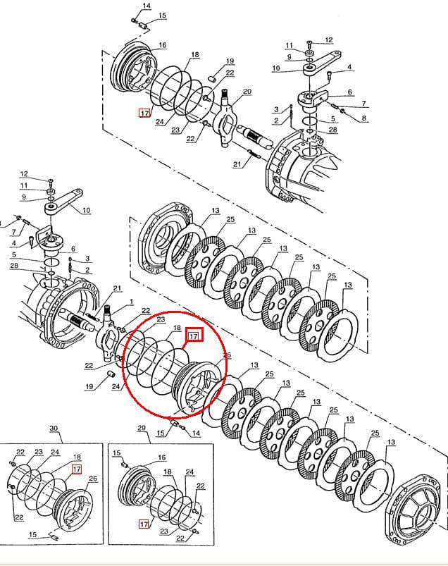 Уплотнительное кольцо тормоза New Holland 85807008