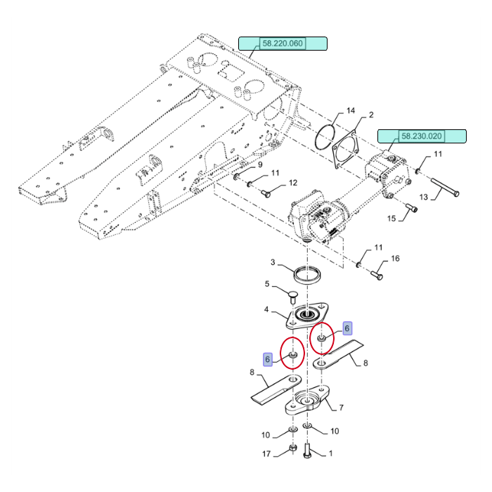 РУКОЯТКА ДЛЯ ИЗМЕЛЬЧЕНИЯ КУКУРУЗЫ NEW HOLLAND CASE 322630350