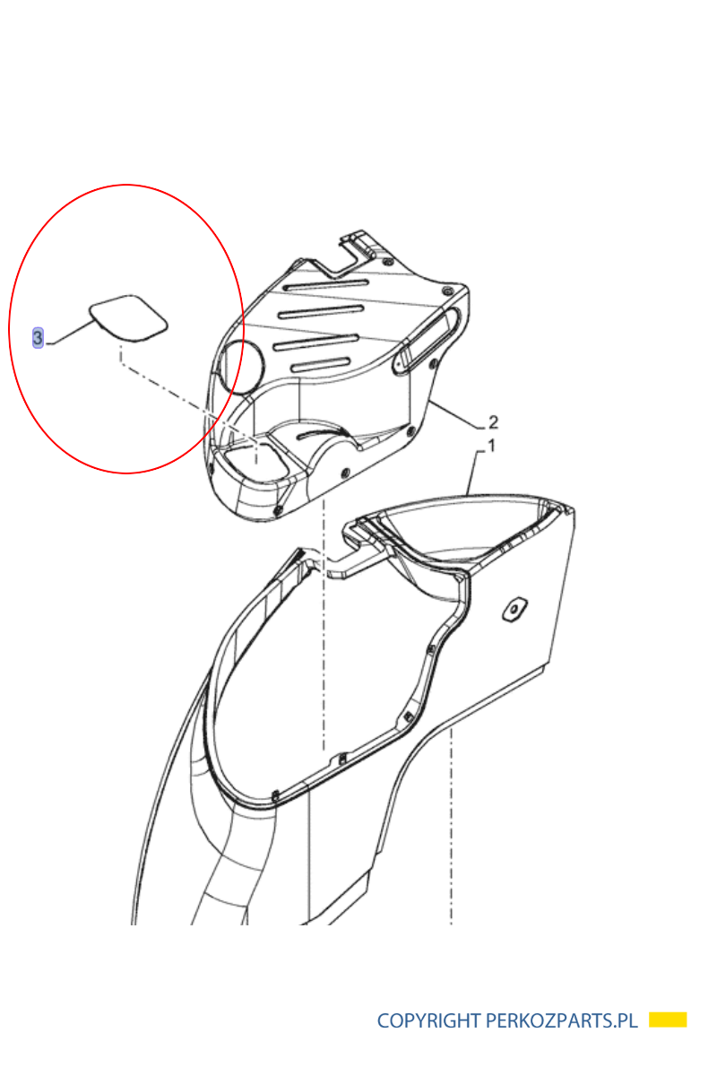 Чехол CASE CNH New Holland 47609368