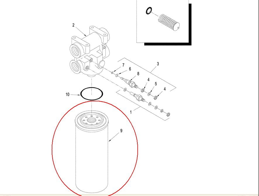 ФИЛЬТР ГИДРАВЛИЧЕСКИЙ NEW HOLLAND CASE 84239751 - 86989735