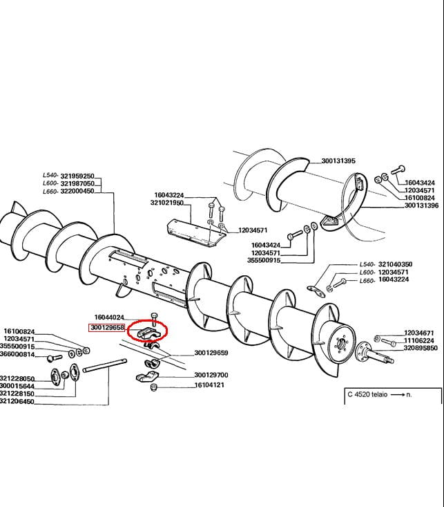 Хомут New Holland 300129658 - 84021657