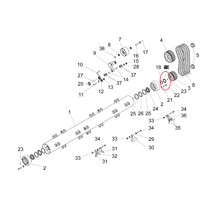 УПЛОТНИТЕЛЬ KVERNELAND KG00166800 50Х80Х10