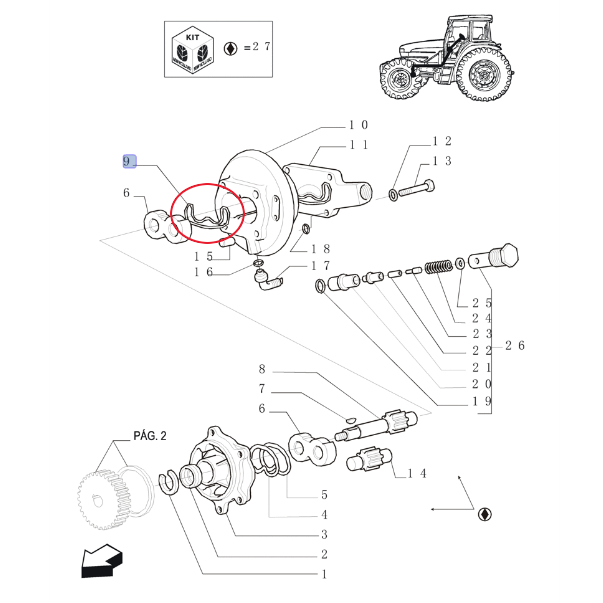 УПЛОТНИТЕЛЬНОЕ КОЛЬЦО D2NN3R656A