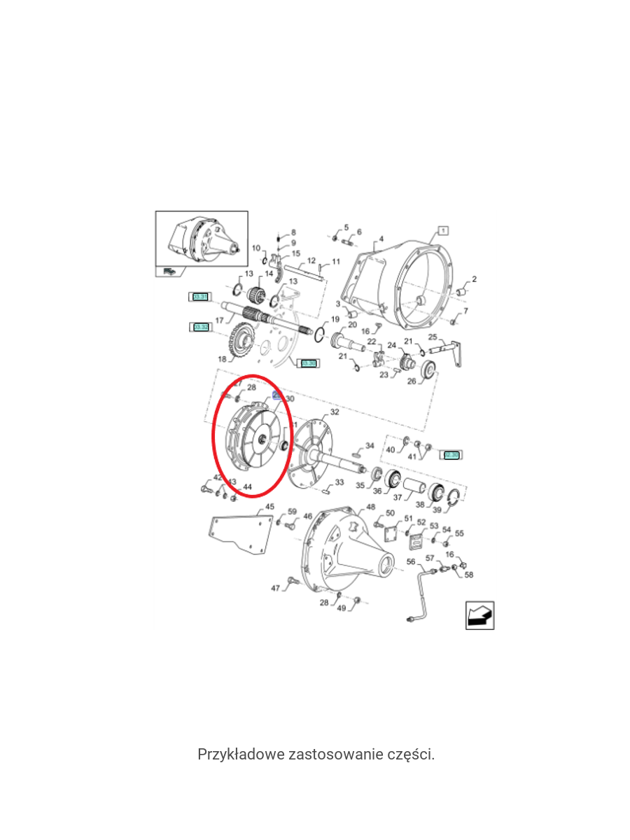 Сцепление New Holland CNH 447069